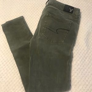 American eagle super stretch jeggings